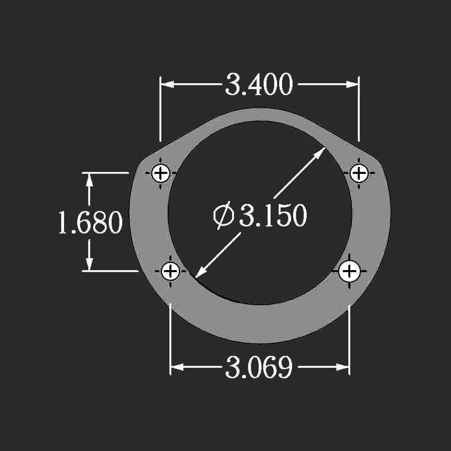 Housing Ends  Ford 8.8 – For 3.150″ Bearing