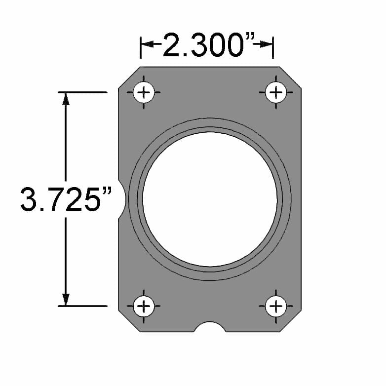 Strange Pro Series Rear Brake Kit | For 05-14 Mustang OEM Ends | 1 Pc Rotors, 4 Piston Calipers & DRM-35 Metallic Pads