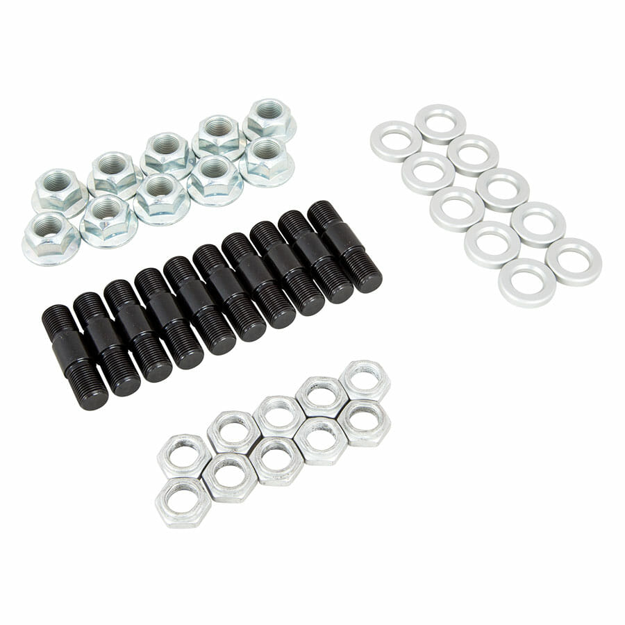 A1036-5/8" Stud Kit with .775" Wide Shank  Includes Lug Nuts &amp; .250" Thick Washers