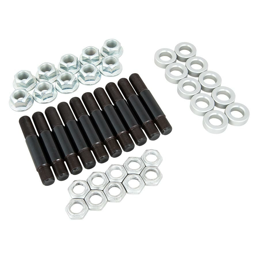A1041-5/8" Stud Kit with 1.875" Wide Shank  Includes Lug Nuts &amp; .438" Thick Washers