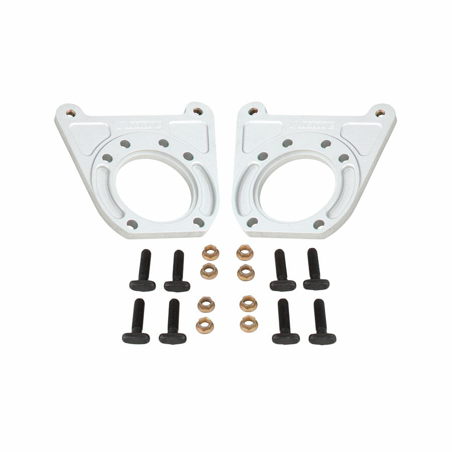 Strange Pro Carbon Rear Brake Kit | For 5″ Bolt Circle Using 5/8″ Studs | Fits 1957-1964 Oldsmobile Ends