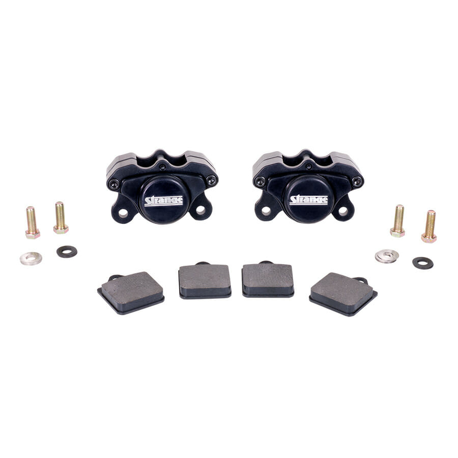 B1825-Two Piston Caliper Kit  With Soft Metallic Pads &amp; Mounting Hardware