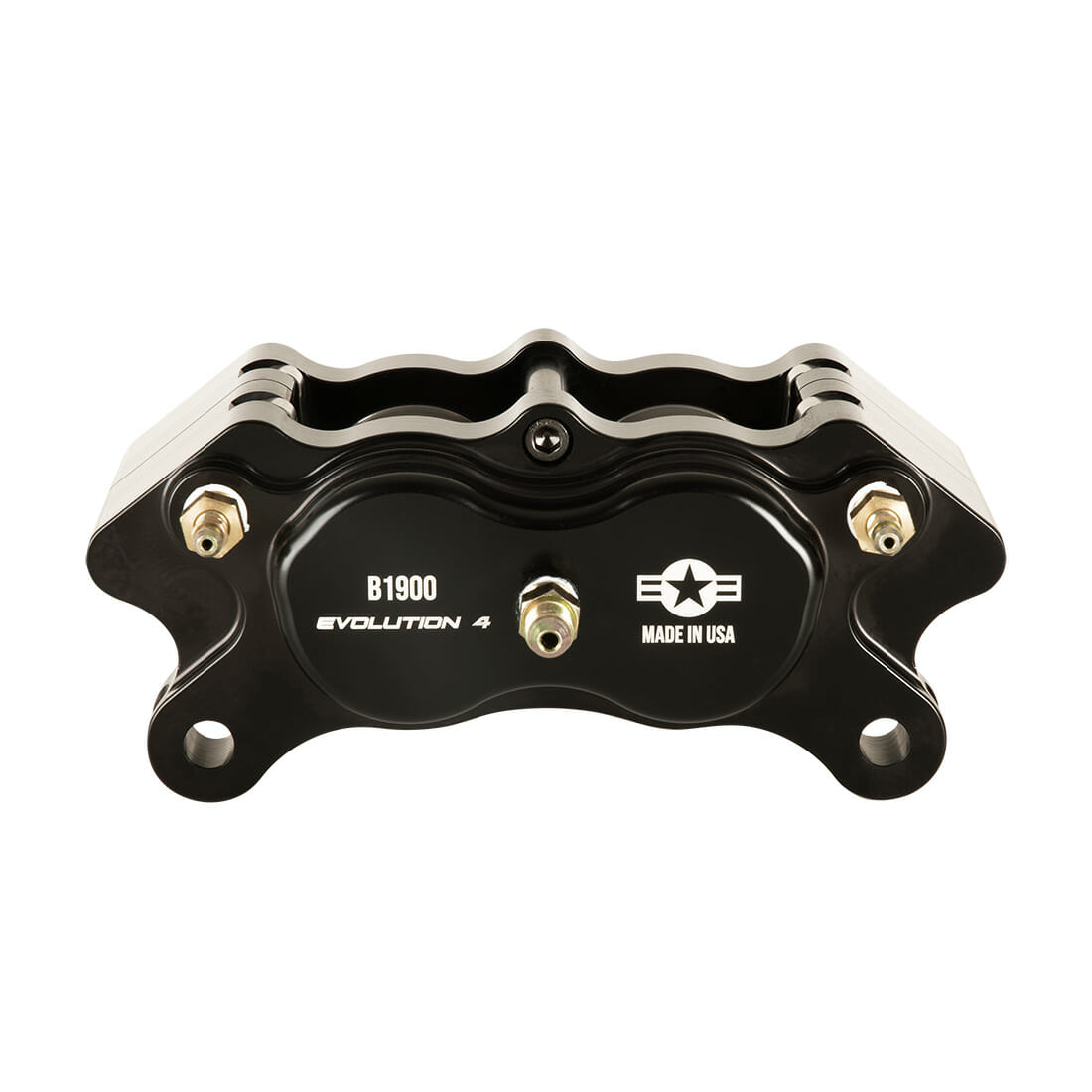 Strange Four Piston Evolution 4 Billet Caliper Kit | With DTC-30 Semi Metallic Brake Pads