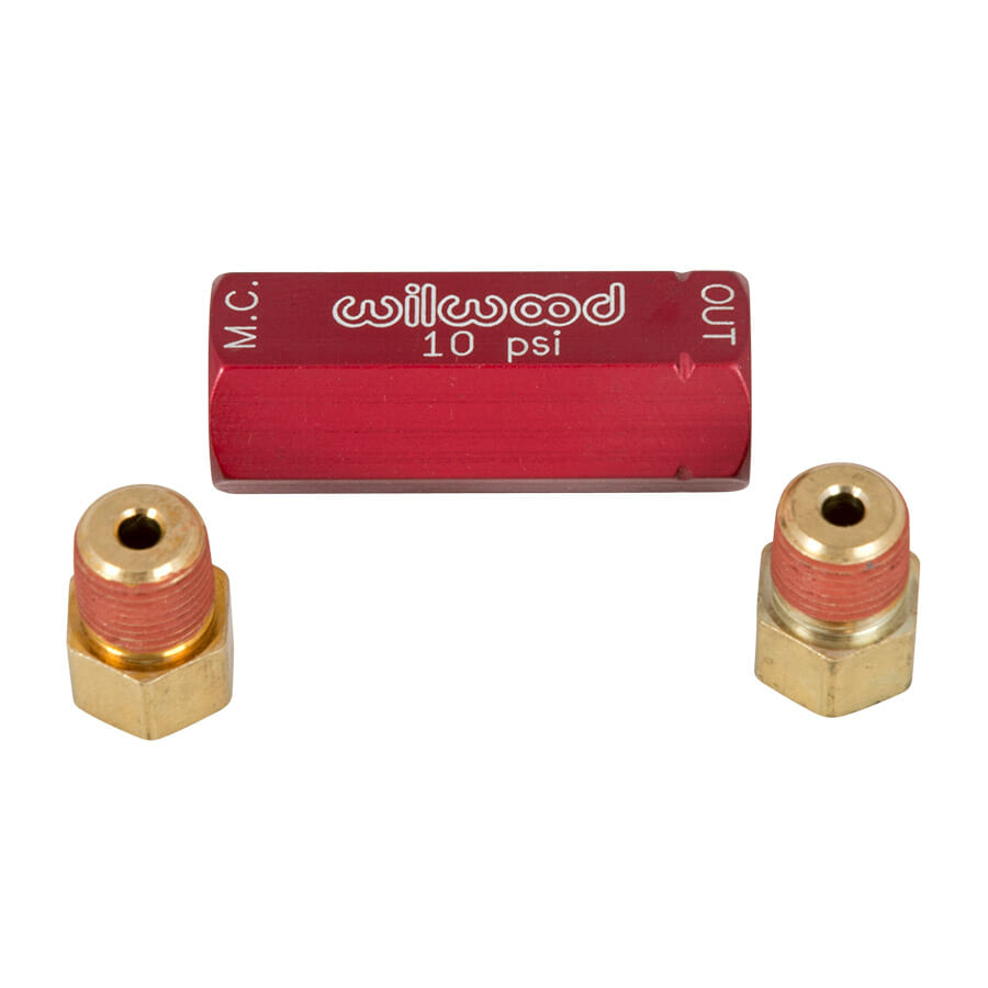 B3367-External Residual Pressure Valve - 10 Lb