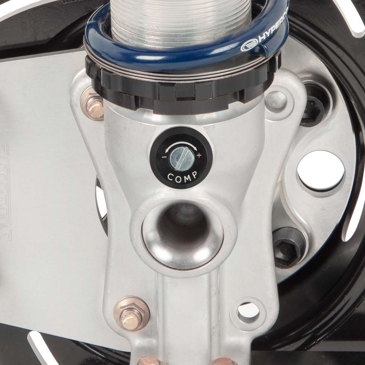 Strange Eye Mount Aluminum Strut Package | Double Adjustable With M/D Brake Kit | For Hub Mount Wheels