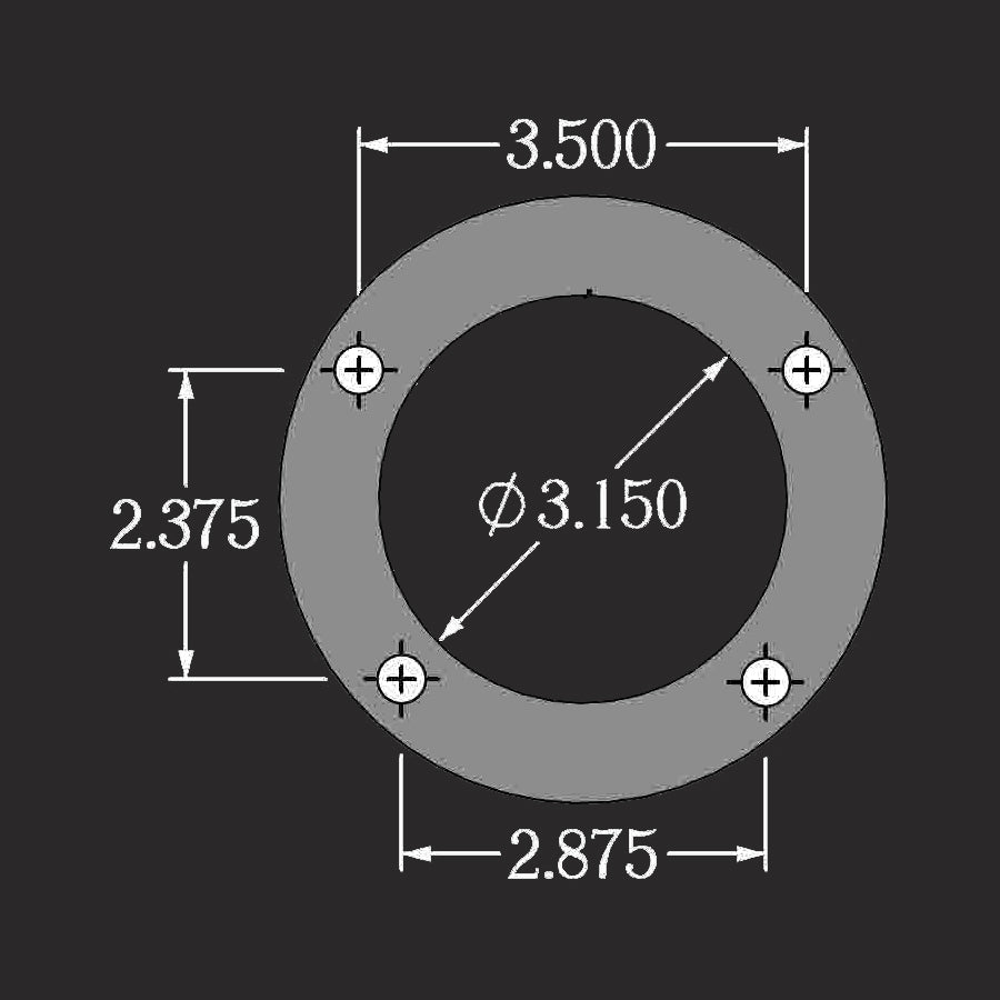 Housing Ends  1957-1964 Olds / Pontiac – Threaded Holes