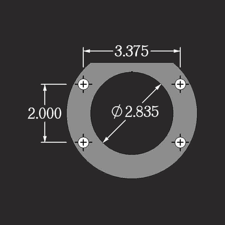 Housing Ends  1965-1973 Small Ford