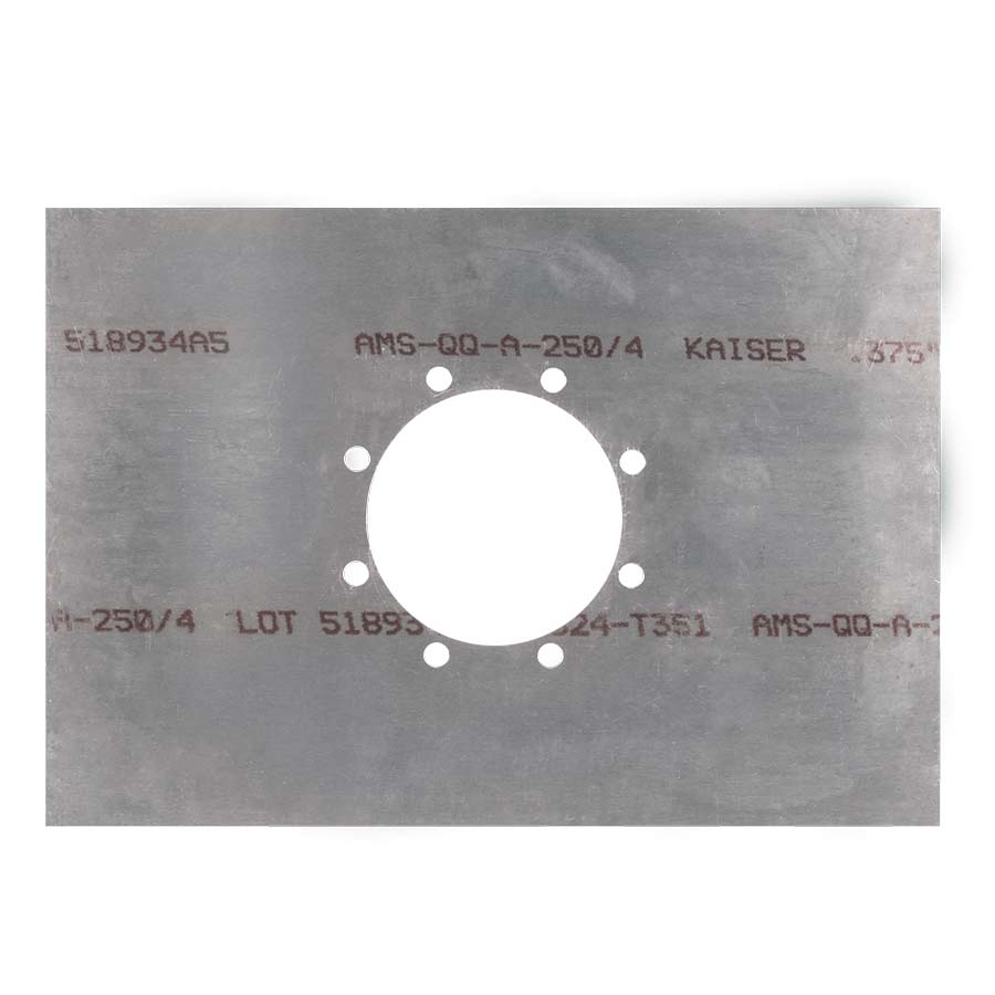 L7000MP-Semi-Finished Mounting Plate  Machined For Strange 10 1/2" &amp; 12 1/4" Live Axles