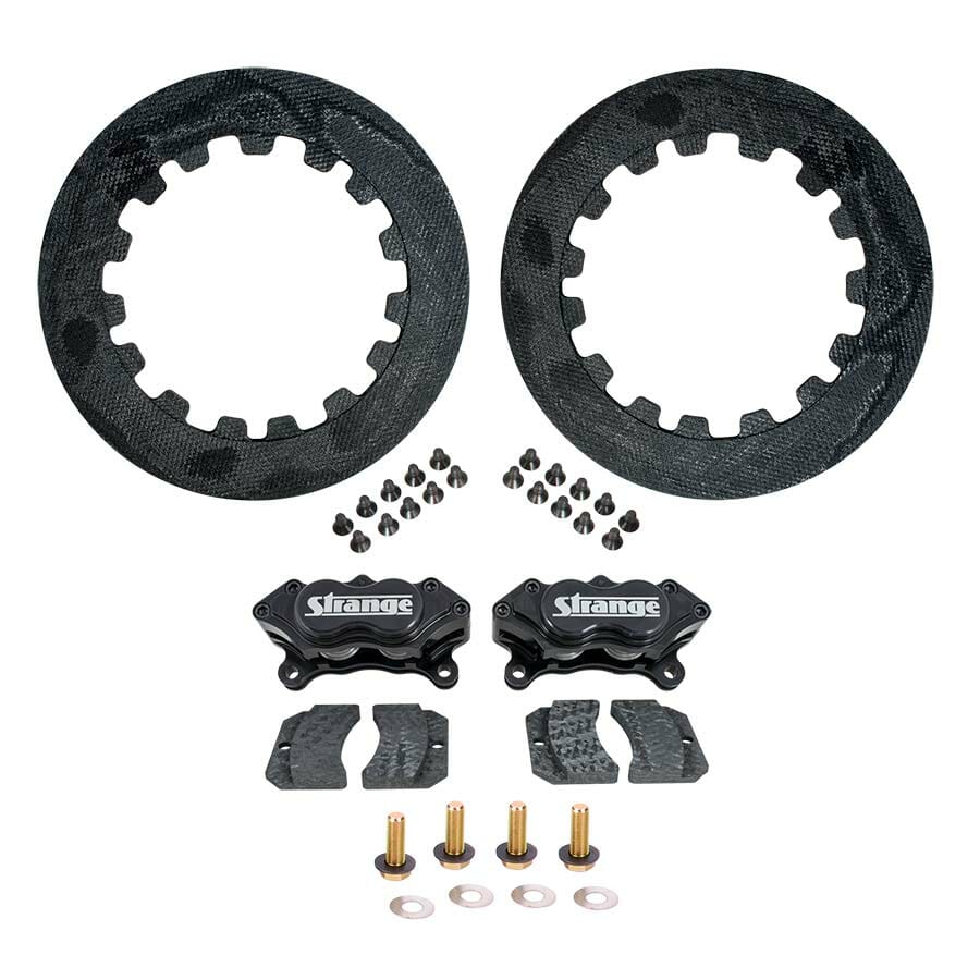 Strange 9″ Top Load Live Axle Assembly  Equipped With 11 1/2″ Carbon Brakes