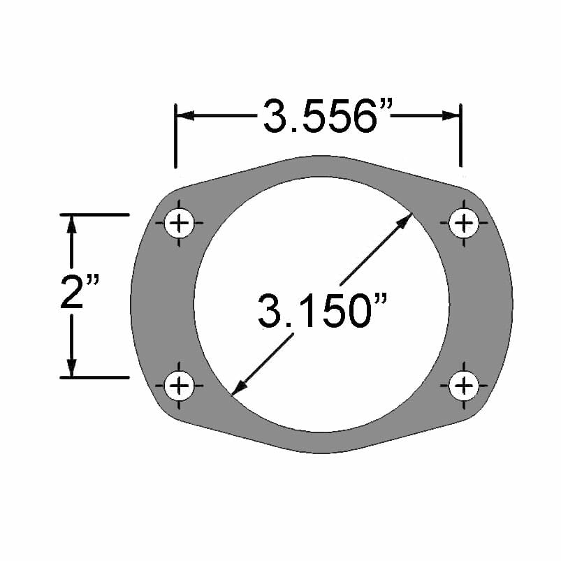 Strange Evolution Dynamic Drive Mount Rear Brake Kit | For Late Big Ford / Torino Housing Ends | Evolution S Rotors, 4 Piston Billet Evolution 4 Calipers | With DRM-35 Metallic Pads