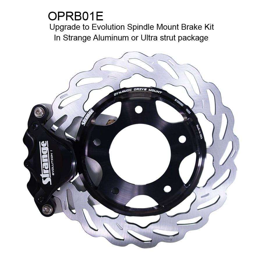 Strange Ultra Strut Package | Double Adjustable With L/W Steel Brake Kit | For Spindle Mount Wheels