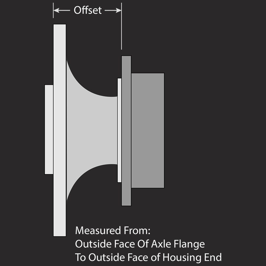 Housing Ends  1957-1964 Olds / Pontiac – Threaded Holes