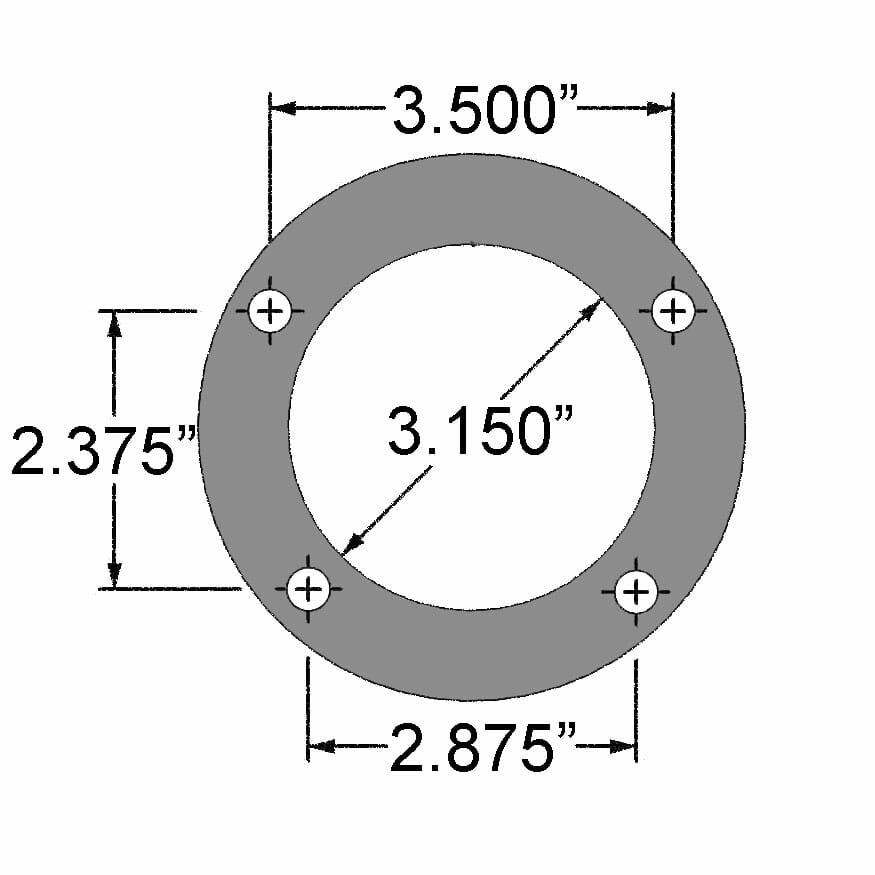 Strange Evolution Dynamic Drive Mount Rear Brake Kit | For 1957-1964 Oldsmobile Housing Ends | Evolution S Rotors, 4 Piston Billet Evolution 4 Calipers | With DTC-30 Semi Metallic Pads