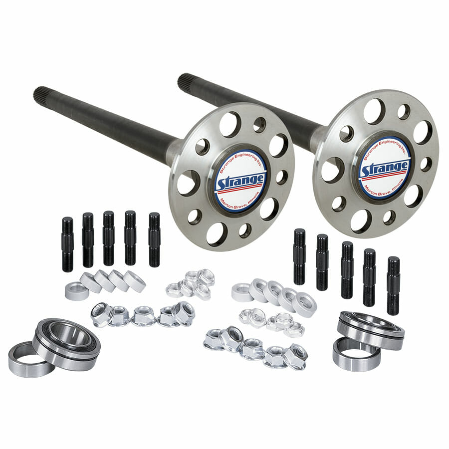 P1013-Pro Race Axle Package  35 Spline Gun Drilled Axles  3.150" Axle Bearings, &amp; 5/8" Stud Kit