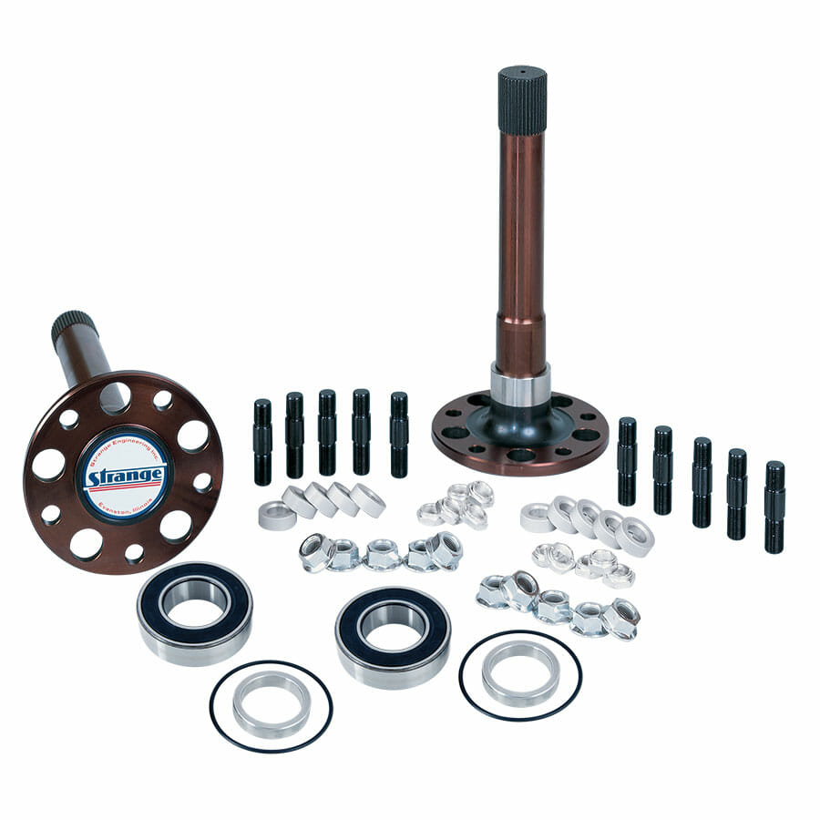 P1017-Pro Race Axle Package  40 Spline Solid Axles  3.350" Axle Bearings, &amp; 5/8" Stud Kit