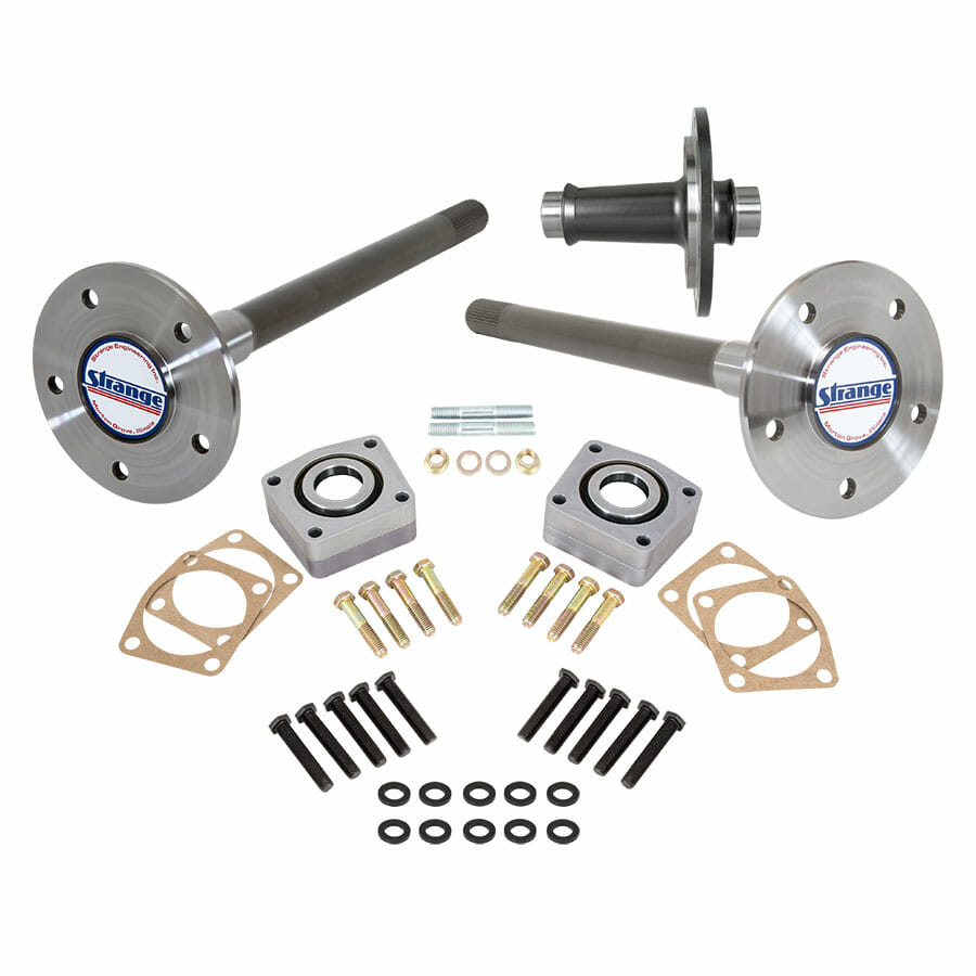 P2000GDR-Pro Race Axle &amp; Spool Package    For GM 10 Bolt &amp; 12 Bolt Rear Ends    Race Axles, Lightweight Spool, C-Clip Eliminator kit &amp; 1/2" studs