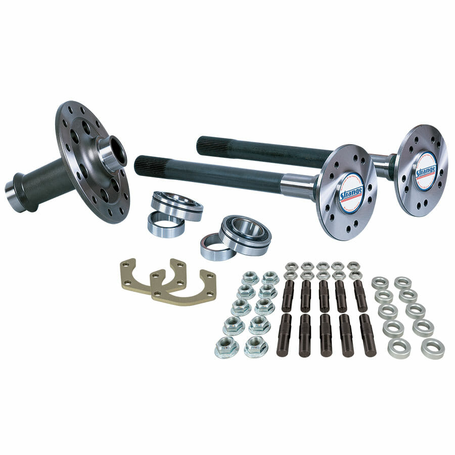 P200558-Strange Pro Race Axle &amp; Spool Package  33 or 35 Spline Axles, Lightweight Spool  Axle Bearings, Retainer Plates, &amp; 5/8" Stud Kit