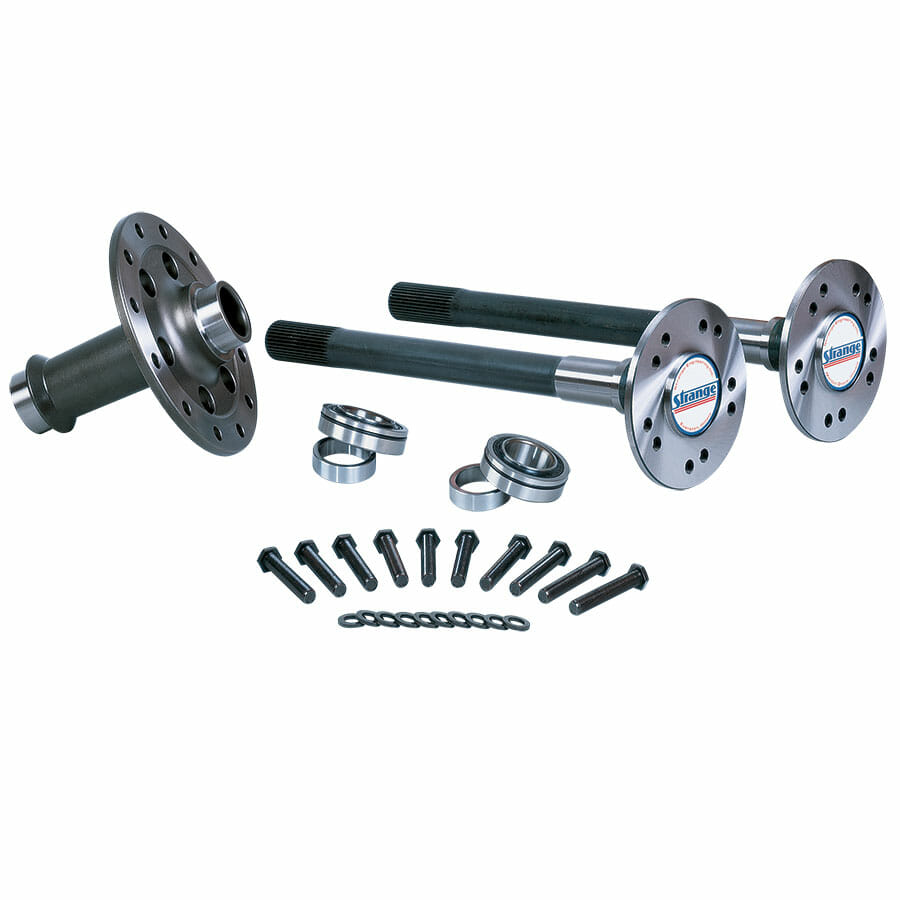 P2007-Strange Pro Race Axle &amp; Spool Package  33 or 35 Spline Axles, Lightweight Spool  Axle Bearings, &amp; 1/2" Studs