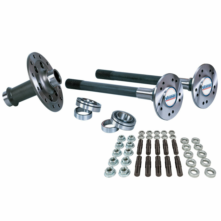 P200758-Strange Pro Race Axle &amp; Spool Package  33 or 35 Spline Axles, Lightweight Spool  Axle Bearings, &amp; 5/8" Stud Kit