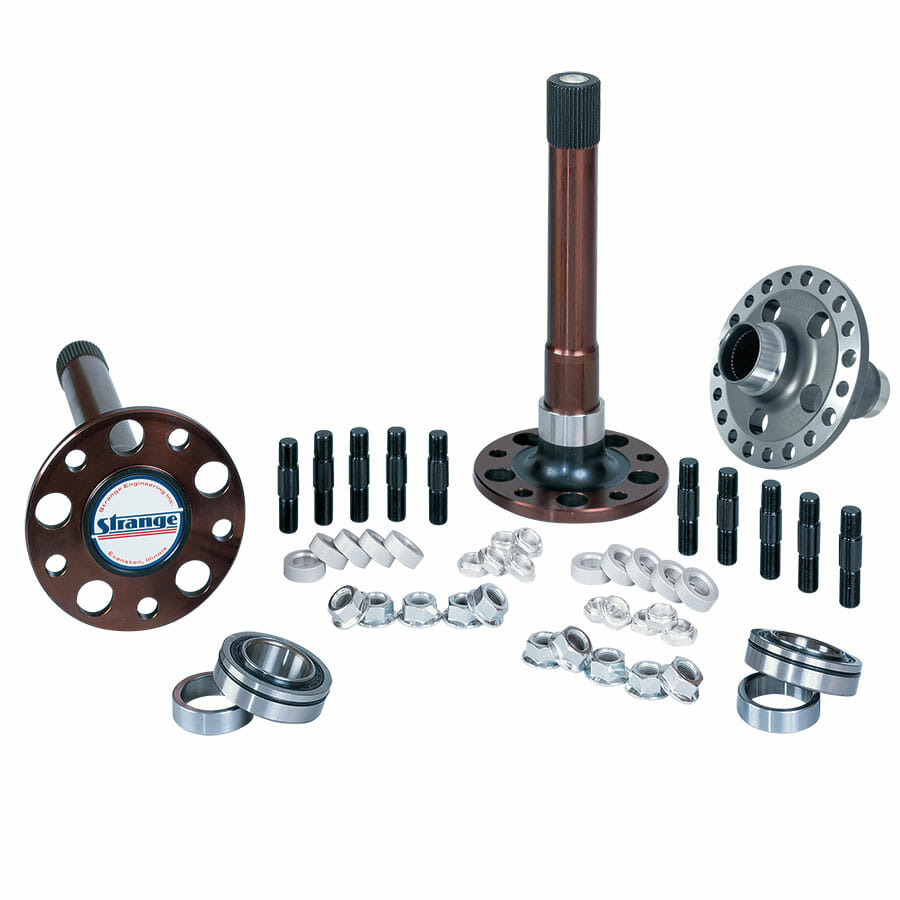 P2015-Pro Race Axle &amp; Spool Package  40 Spline Gun Drilled Axles  Lightweight Spool, 3.150" Axle Bearings, &amp; 5/8" Stud Kit