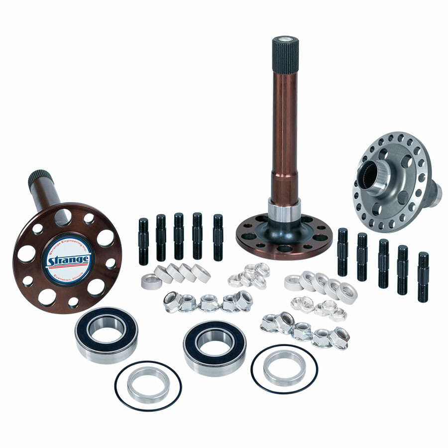 P2016-Pro Race Axle &amp; Spool Package  40 Spline Gun Drilled Axles  Lightweight Spool, 3.350" Axle Bearings, &amp; 5/8" Stud Kit