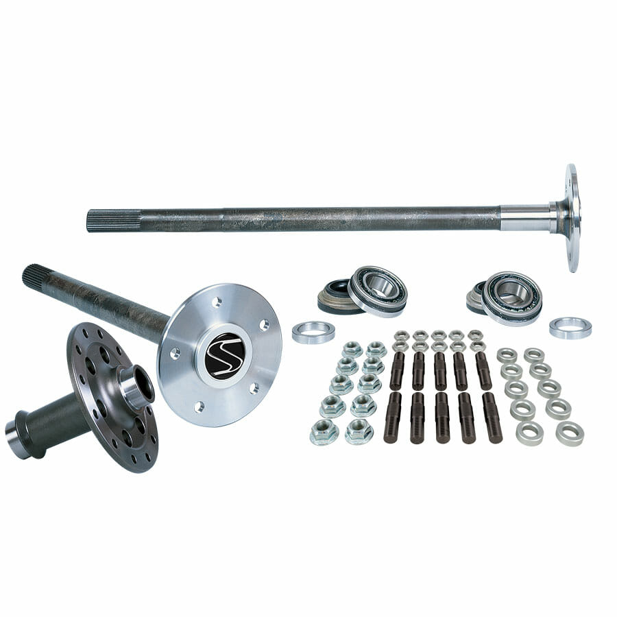 P350258S-Strange 35 Spline Alloy Axle Package  With Spool, Axle Bearings, &amp; 5/8" Stud Kit