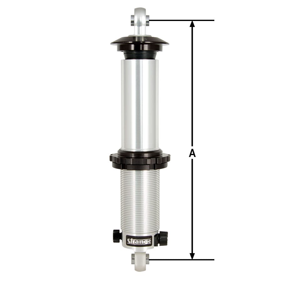 Strange Double Adjustable Aluminum Coil-Over Shock | 3.36″ Stroke