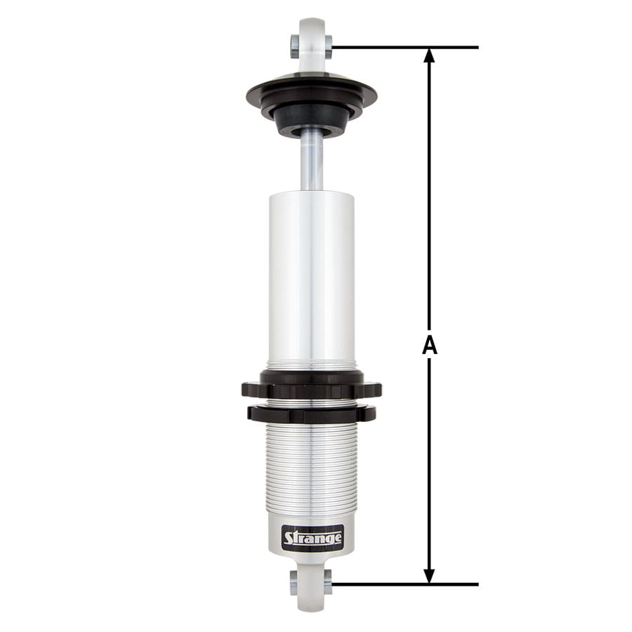 Strange Single Adjustable Aluminum Coil-Over Shock | 3.36″ Stroke