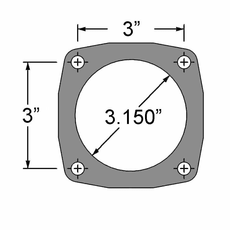 Strange Evolution Dynamic Drive Mount Rear Brake Kit | For 3.150″ Symmetrical Housing Ends | Evolution S Rotors, 4 Piston Billet Evolution 4 Calipers | With DRM-35 Metallic Pads