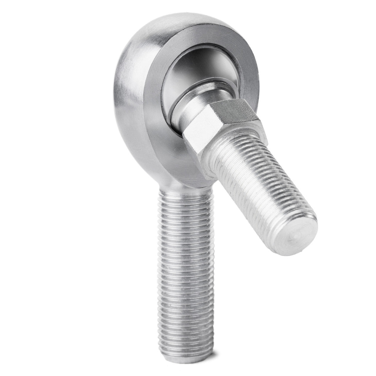XMR8-10S X Series Alloy Loader Slot Rod End, 1/2in. Bore, 5/8in.-18 RH Male Thread, PTFE Lined